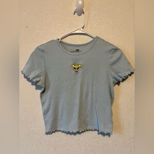 PowerPuff Girls graphic crop tee